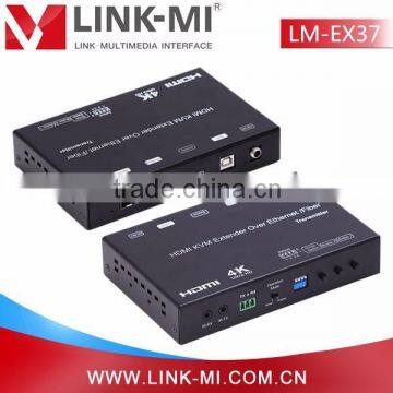 LINK-MI LM-EX37 120M 4K HDMI+USB KVM Extender Over IP/Fiber 60KM(Single Model) photo-5