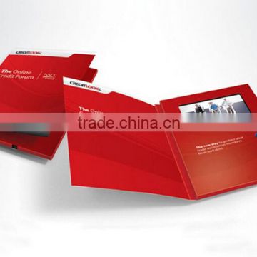 Customize 4.3 '' lcd Invitation card /business LCD CARD