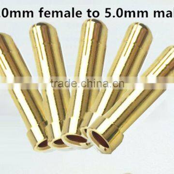 Both 4mm Female to 5mm Male Banana Adapter Plug photo-2