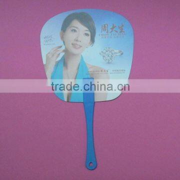 Cheap price plastic fan,plastic hand fan,promotion fan