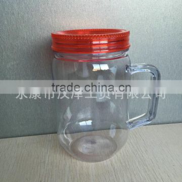 Hot new single plastic water sports bottle with straw