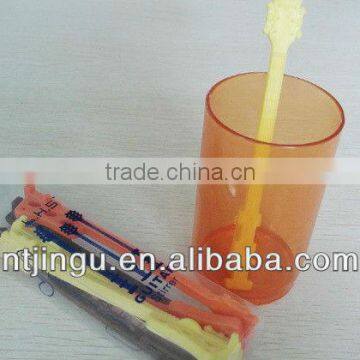 hot sale new style plastic guitar drink stirrer