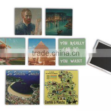 Souvenir Magnets With Metal Photo Frame Promotional Tin Photo Magnet Custom Tin Photo Magnet Magnetic Gift photo-2