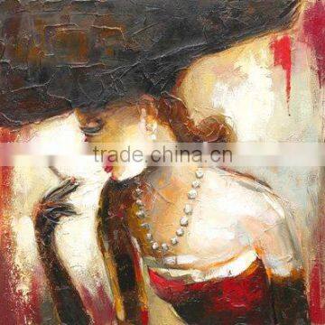 2015 china cheap sexy beautiful nude girl canvas iol paintings