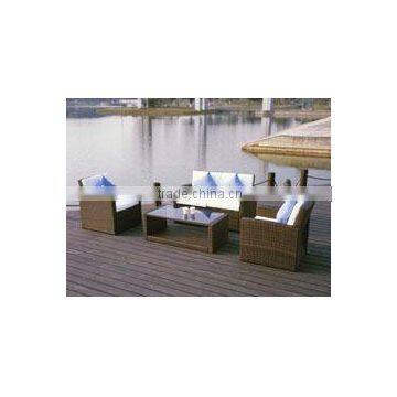 Outdoor rattan sofa set F1001A