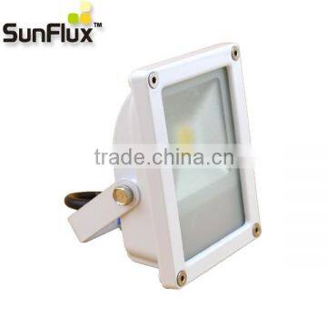 IP65 rated outdoor super slim 10w led flood light