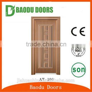 factory direct exterior stamped steel door skin/metal door skin