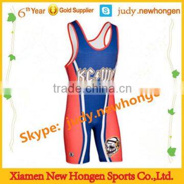 wholesale pink women's wrestling singlet