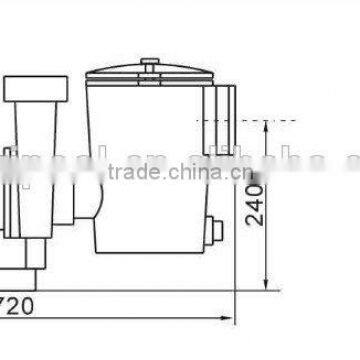 JAZZI Reliable Durable Water Pump Corrosion Hydraulics Resistance 030801-030802 photo-4
