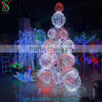 High Quality Artificial Xmas tree lights for Christmas outdoor decoration