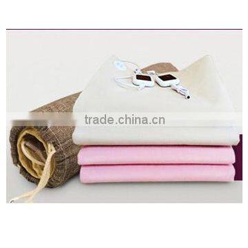 High quality single 100% polyester warm electric heating blanket