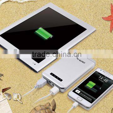 2015 new style smart phone charger 12000mAh can print Logo mobile power bank
