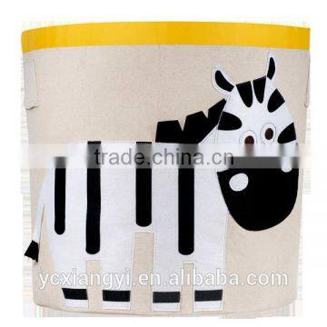 Sturdy Canvas Cool Bear Storage Box, Sturdy Sundries Organizer Box, Storage Bag photo-4