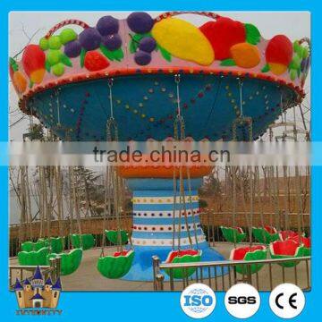 The Theme park Interesting fruit flying chair rides amusement park equipment rides