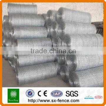 hot-dipped hexagonal wire mesh / welded galvanized gabion wire mesh