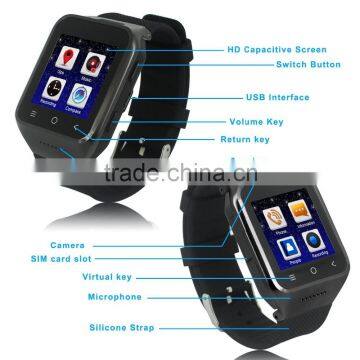 S8 Smart Watch Phone Capacitive Touch Screen Silicone LED Wrist Watch With LED Display photo-4