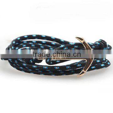 Wholesale Survival Golden Anchor Design Paracute Bracelet photo-3