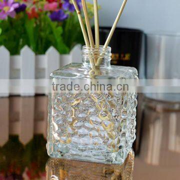 Wholesale high quality rectangular glass crystal reed diffuser bottles