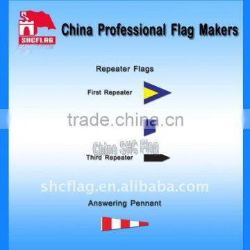 cheap polyester nautical signal flags