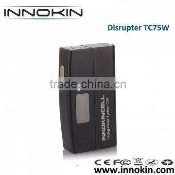 Vapor electronic cigarette starter kit innokin disrupter 75w box mod