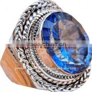 Great Quality Blue Mystic Topaz Jewellery Rings