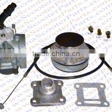 HP 15MM Carb Intake Air filter Cable Jets Kit for 47CC 49CC Mini Dirt Pit Pocket Bike ATV Quad Buggy Go Kart Carburetor Parts