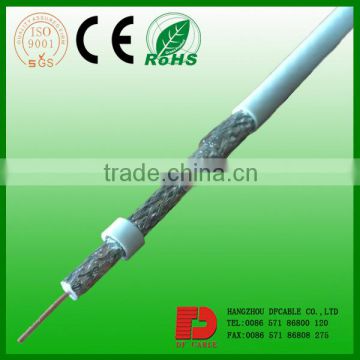 RG59 Coaxial Feeder Cables Wind Resistance Communication Cable Foam PE