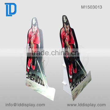 hard poster-standee, pop customized desgined cardboard standee