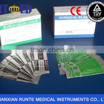 Sterile Stainless Steel Surgical Blades