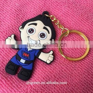 Custom pvc gift keychain,silicone rubber gift keyring