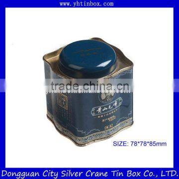 wholesale decorative tea tin box/ gift tin box for tea packaging