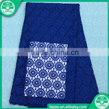 2016 African Chemical Fabric,Nigeria Cord Lace Fabric,chemical Lace Embroidery Fabric photo-4