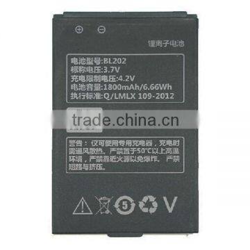 1800mAh Lithium Battery For Lenovo MA168 MA169 Battery BL202 Batteria Cell Phone Battery photo-3