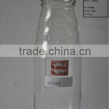 Wide Mouth Glass Bottle