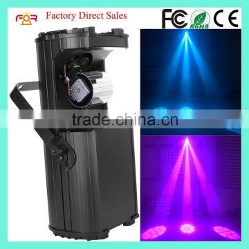 CE LVD EMC FCC DJ Intimidate Barrel 305 IRC Cover Larger Areas Split Beam 60w LED Roller Scan Light