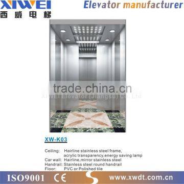 Professional Manufacturer Famous Brand XIWEI Stainless Steel Villa Residential Elevator Price photo-2