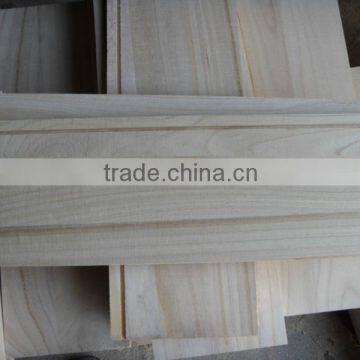 Grade AB paulownia wood furniture drawer parts