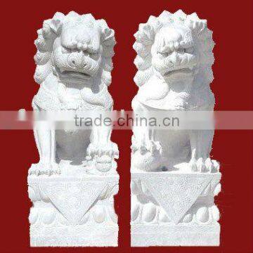 Stone Lion Animal Statue