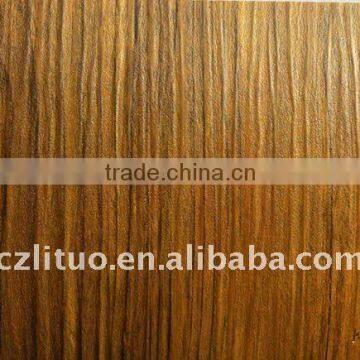 new woodgrain design pvc decorative film for furniture panel