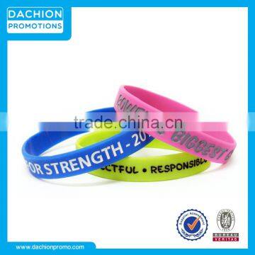 Custom Printing Silicone Wristbands