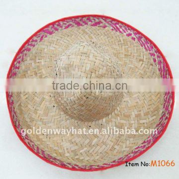 Cheap straw sombrero hat