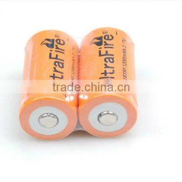 18350 Ultrafire 1200mah rechargeable battery 3.7V