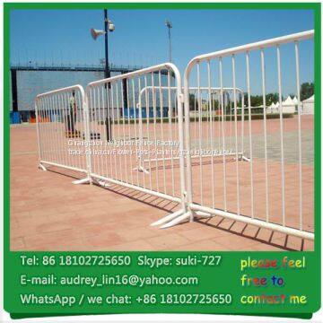 Hot Sale Durable Crowd Control Steel Barricades Portable Event Fence Panel photo-2