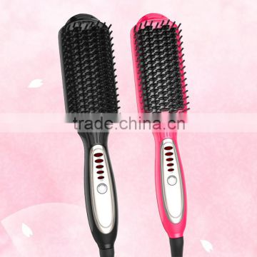 Professional Ceramic Hair Staightening Brush, fast hair straightener brush