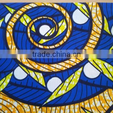 100%cotton real wax africa fabric