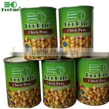 canned chick peas