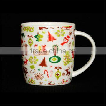 Ceramic Mug, Customized Logo Printings are Accepted, Nice Idea for Promotion Gifts