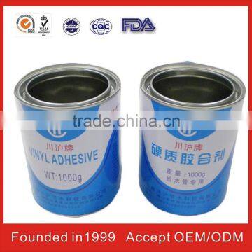 tall round empty tin cans for chemical for UN,ISO,SGS,CQC