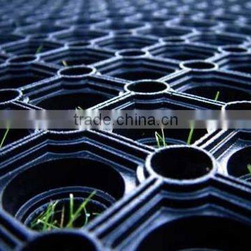 China factory of non skid anti fatigue rubber glass mat/colorful rubber glass mat