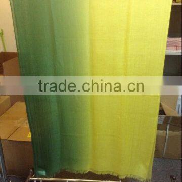 2014 erdos cashmere superfine shawl with gradient color